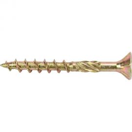 Саморез по дереву с фрезой INFIX потайн. 5х45 ЦЖ, TX 25 уп. 500 шт. 62109 