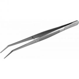 Универсальный пинцет Jonnesway MF01002, изогнутый, 155 мм 46347 