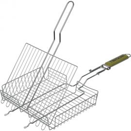 Универсальная решетка-гриль со съемной ручкой BOYSCOUT 61532 