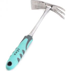 Садовая тяпка-культиватор из прочной нержавеющей стали Zema ZM 2111 