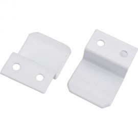 Комплект креплений москитной сетки Невский Крепеж металл, 2 верх + 2 низ, белый, пакет нк 826239 