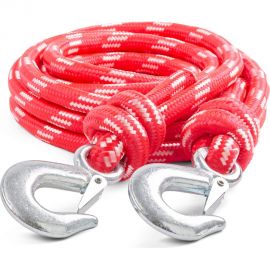 Буксировочный трос AUTOPROFI веревка, 12т, 2 крюка, сумка, длина 5м TRV-120 1 