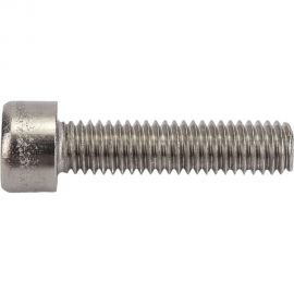 Болт с внутренним шестигранником ВИРТУОЗ 6x25 мм, DIN 912, нержавеющая сталь А2, 4 шт. 39587 