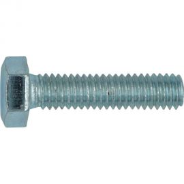 Болт ЕВРОПАРТНЕР DIN933 с шестигранной головкой, с полной резьбой, Zn, 10х30, 10 шт. 2 0352 1 