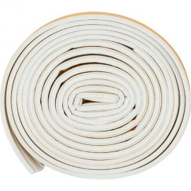 Самоклеящийся уплотнитель СХТ Е-профиль, белый, 10 м СХ0057 