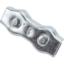 Двойной зажим для стальных канатов STARFIX 8 мм, duplex SM-42875-1 