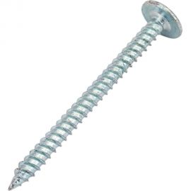 Саморез по металлу Bohrer 4,2х51 полусф. с пресс-шайбой, оцинк., острый, 1 кг SWPSHO-4,2х51-1 