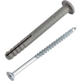 Дюбель-гвоздь Tech-Krep полипропилен, грибовидная манжета, SM-G 6x60 мм, 1000 шт. 125223 