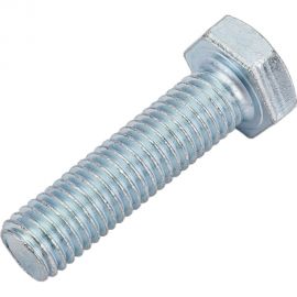 Болт МЕТАЛЛСЕРВИС М12x45, DIN 933, с полной резьбой, оцинк., 10 шт. 1239328 