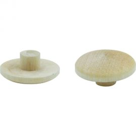 Деревянная заглушка под стяжку ЕВРОПАРТНЕР внутр. шестигранник, 4 мм, сосна, 16 шт. 16 1033 1 