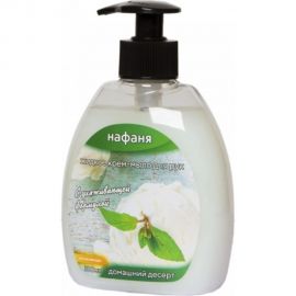 Жидкое крем-мыло Нафаня Домашний десерт 300 мл дозатор НМЛ- 02 