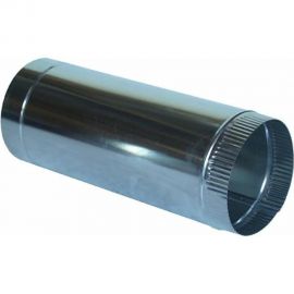Воздуховод прямошовный 160 мм, 1.25 м, оцинкованная сталь 0.5 мм ООО Вентмаркет VD160/1250 