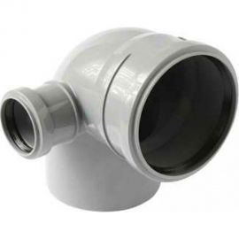 Универсальный отвод VALFEX 110/50x45, левый, внутренняя канализация 23111150 