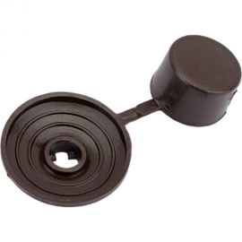 Шляпка для шиферного гвоздя Невский Крепеж коричневая, 50 шт. 819230 