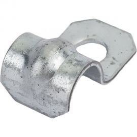 Металлическая однолапковая скоба EKF d8-9 мм, 100 шт. PROxima sm-1-8-9 