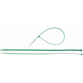 Нейлоновый хомут Зубр МАСТЕР зеленый 3,6 мм x 300 мм, 100 шт 309060-36-300 