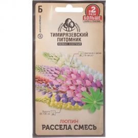 Семена Тимирязевский Питомник цветы люпин Рассела смесь 0.6 г Of000120541 