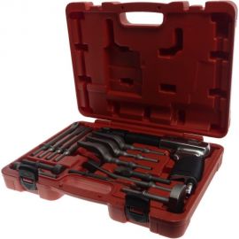 Пневмомолоток с набором зубил JTC 15 предметов 3340 