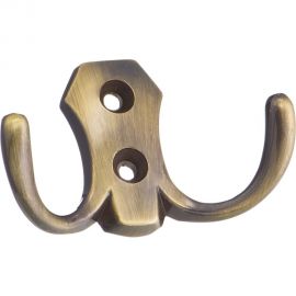 Мебельный крючок KERRON Д82 Ш45 В26, античная бронза KR 0020 AB 