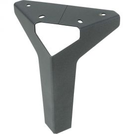 Регулируемая опора для мебели JET 026 H-150 мм, сталь, графит F026S.150GF99 