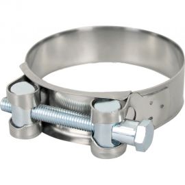 Силовой хомут из нержавеющей стали KRAFT W2, 80-85 мм, уп. 5 шт. KT 880529 