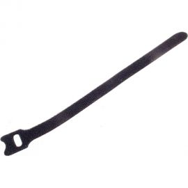 Хомут для кабеля Hyperline WASN-180-BK-10 липучка, 180x15 мм, черный, 10 штук 397495 