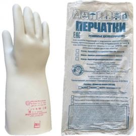 Диэлектрические перчатки МЕРИОН класс 0, ГОСТ 12.4.307-2016, размер 3 ПЕР121.3 