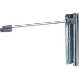 Дверной доводчик ALDEGHI LUIGI SPA правый, 170х39х225 мм, цвет: оцинкованная сталь, к-т: 1 шт + ключ с декоративными шурупами 114AZ170D 