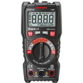 Цифровой мультиметр iCartool CAT III 600 V, измерение температуры, True RMS IC-M113C 