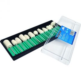 Набор насадок полировальных для гравера 12 шт vertextools 0987-1-12 