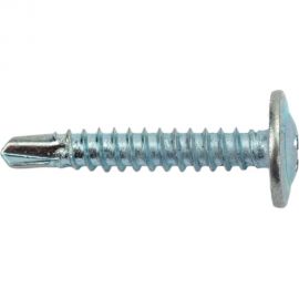 Саморез с прессшайбой Steelfix сверло, 4,2х25, 0.5 кг, 207 шт. ПШС422505 