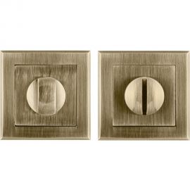 Поворотная ручка PUNTO BK6 QL ABG-6 зеленая бронза 33225 