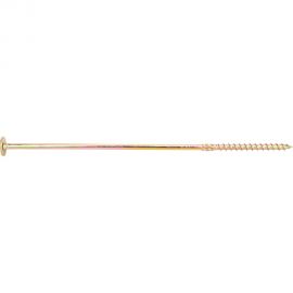 Конструкционный шуруп Rusconnect 8х300 мм, тарельчатая головка 4 шт. 3208301 