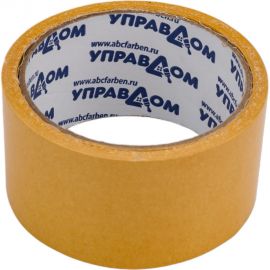 Клейкая двухсторонняя лента УправДом 50 мм, 10 м 243501-50-10 4100003275 