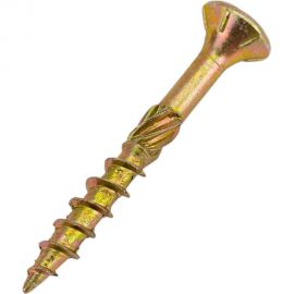 Конструкционный шуруп STARFIX 3,5x30 мм потайной, желтый цинк 500 штук SMC2-43918-500 