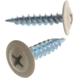 Прессшайба Качественный КРЕПЕЖ 4.2х19 мм, слоновая кость RAL 1014, острая, 220 шт 0200263 КЧ 