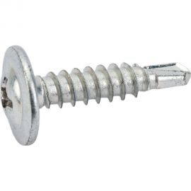 Саморезы Gigant 4,2x19, п/сф, сверло, цинк, 1 кг 123575 