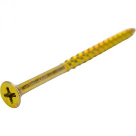 Саморез крепежная техника желтый, 4,2x76 к, вес 1 кг 420466 ВЕС 