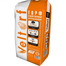 Верховой нейтрализованный торф Veltorf 150 л FP05000021 