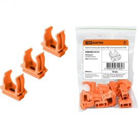 Крепеж-клипса для трубы TDM ПНД 16 мм оранжевая SQ0405-0121 