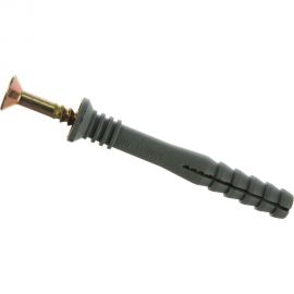 Дюбель-гвоздь Качественный КРЕПЕЖ потайной бортик, 8х60, 30 шт 0300621 КЧ 