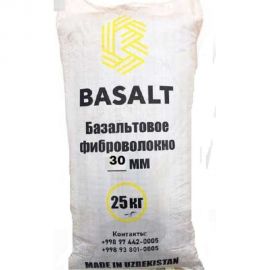 Базальтовая фибра Basalt 30 мм, 25 кг 4687203015503 