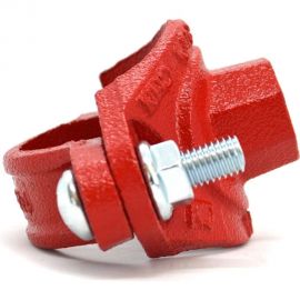 Резьбовой хомут GROOVEX седелка 64мм 3"x2" 89x60мм ДУ 80x50мм XP8960 