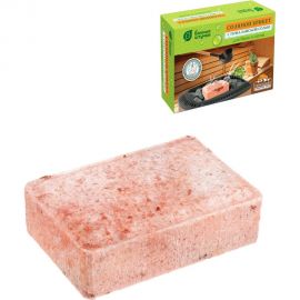 Соляной брикет с гималайской солью, для бани и сауны Банные штучки 33686 
