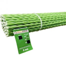 Стеклопластиковая садовая опора Арматура Композит 8 мм, 50 штук по 1 м 4660228920427 