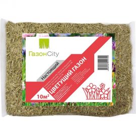 Семена газона ГазонCity Настоящий ЦВЕТУЩИЙ 0.3 кг 17492638 