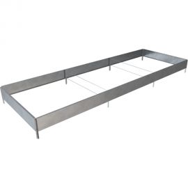 Готовая грядка Delta-Park GX 0.95х2.85 м, серебристая 30020GX_95275Zn 