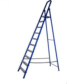 Стальная стремянка с алюминиевыми ступенями STAIRS 10 ступеней CS 10 