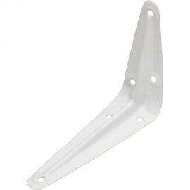 Кронштейн с ребром жесткости STARFIX 75x100 мм, белый SMP-72757-1 