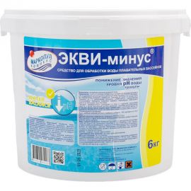 Гранулы для понижения уровня рН воды ЭКВИ-МИНУС Маркопул Кемиклс 6кг ведро М40 